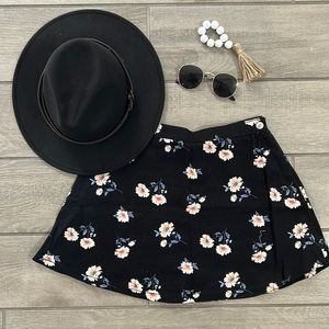 Women's flowered skirt